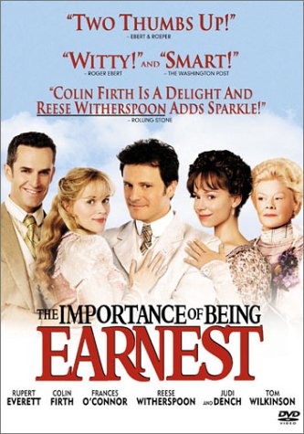 The Importance of being Earnest (2002), avec Colin Firth, Rupert Everett ... The importance of being earnest